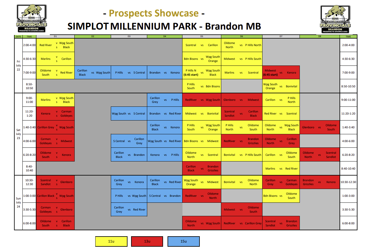 Brandon Minor Baseball Association : Website by RAMP InterActive